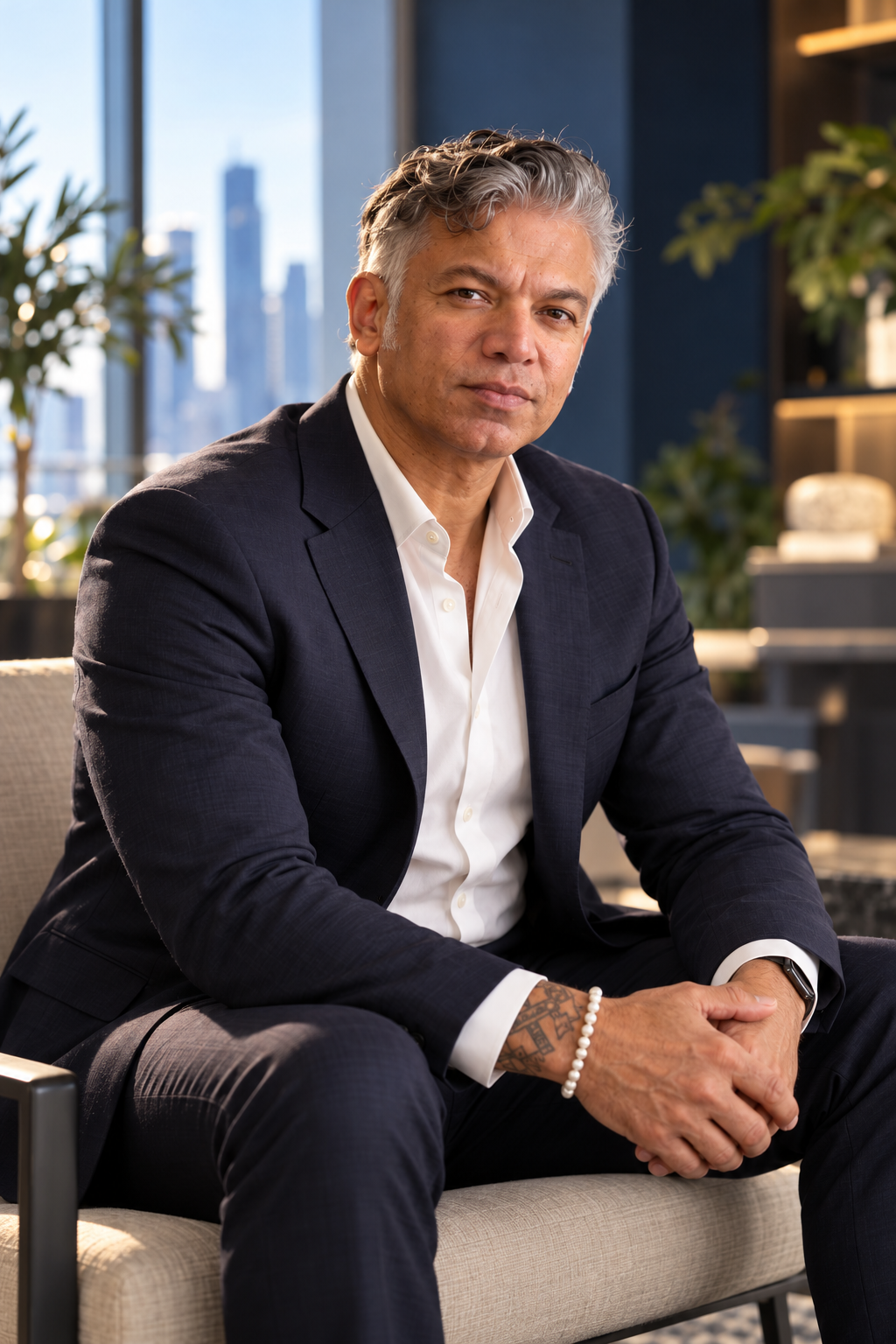 Arvind, founder of ZenMynd, in a professional portrait